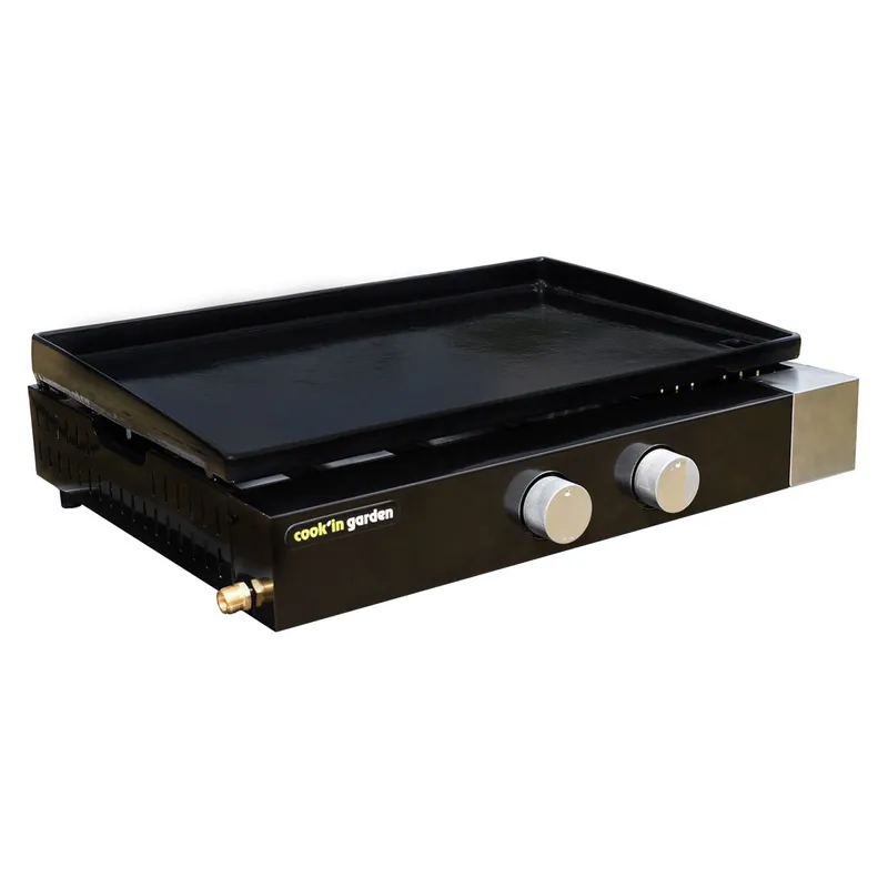 Cook'in Garden - Plancha de gas FINESTA 2B - 2 quemadores 5kW