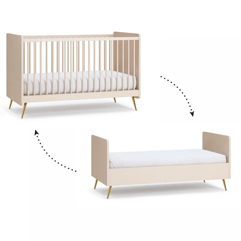 Cuna evolutiva Vox Lunea Cachemire 70x140 - Bebé
