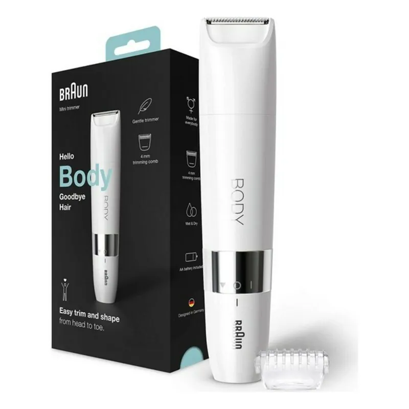 Depiladora Eléctrica Braun BS1000 Blanco - Electrodomésticos