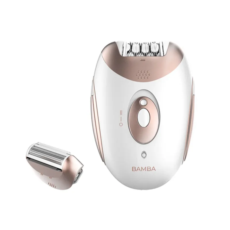 Depiladora Cecotec Bamba SkinCare Depil-Action inalámbrica blanco/rosa