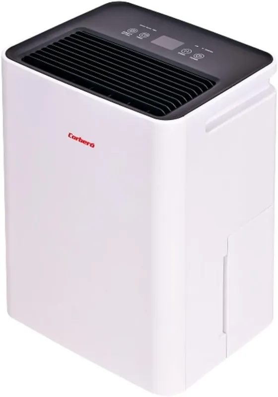 Corberó – Deshumidificador | CDG16 | Capacidad 16 L/Día | Depósito 3,2 L | Drenaje Continuo | Apagado Automático | Refrigerante Ecológico R290 | Alta Potencia | Color Blanco - Electrodomésticos