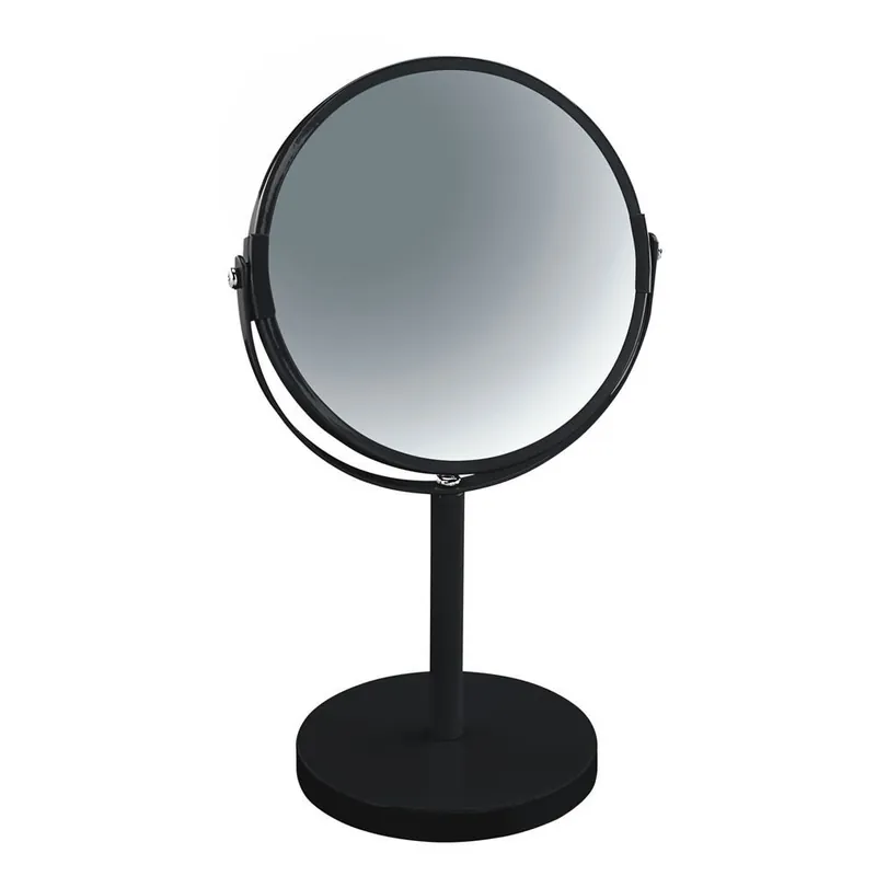 Espejo De Pie Spirella De Metal En Color Negro 17 X 17 X 27 Cm - Baño