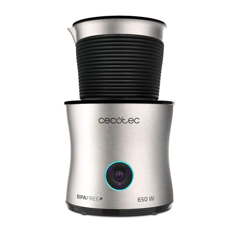 Espumador de leche Cecotec Power Moca Spume 5000 650W 4 modos inox - Electrodomésticos