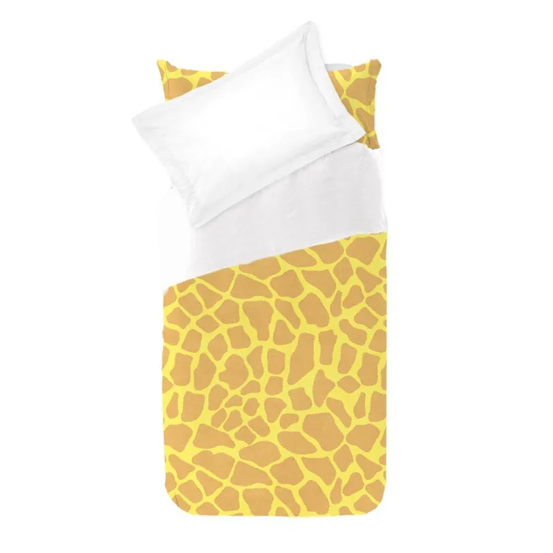 Funda nórdica Infantil Giraffe Giraffe - Amarillo - Maxicuna (110X140)