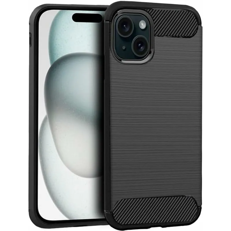 Funda para Móvil Cool iPhone 15 Negro Apple - Electrónica