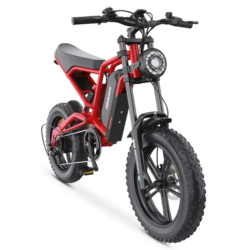 Conoce la Hidoes HD-B6: 1200W y batería 48V15.6AH en color rojo
