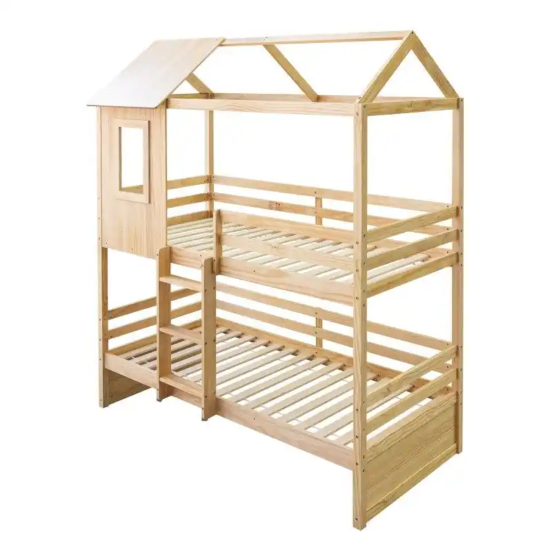 Litera madera pino 90x190/90x190cm - Descanso