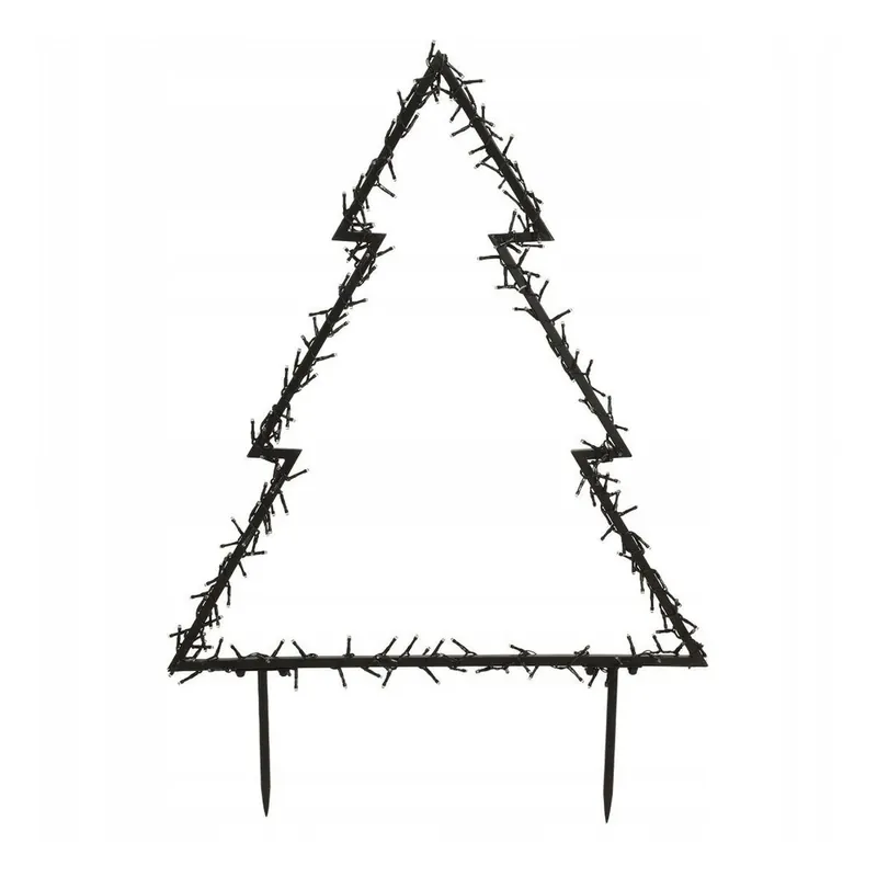 Well Home Luces Navideñas Tree Garden con 225 Luces LED Blanco cálido y marco de metal 100x72cm - Decoración