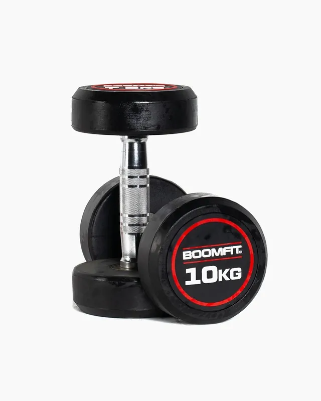 Mancuernas Redondas 10Kg (Pareja) - BOOMFIT