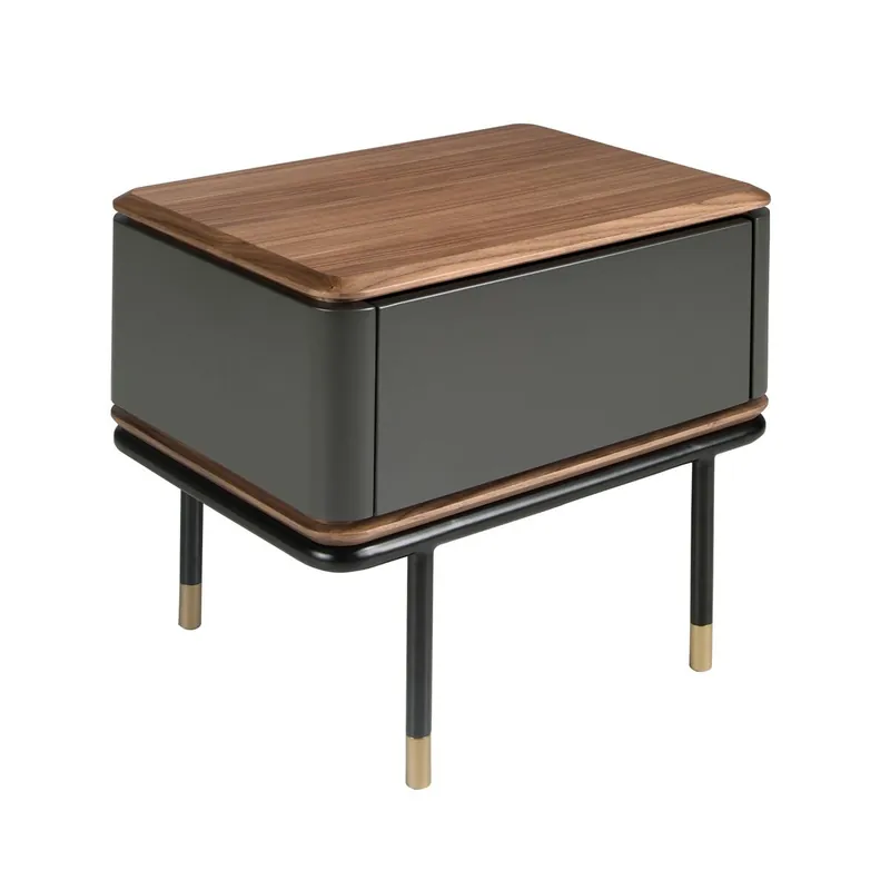 ANGEL CERDA Mesita de noche madera - Muebles