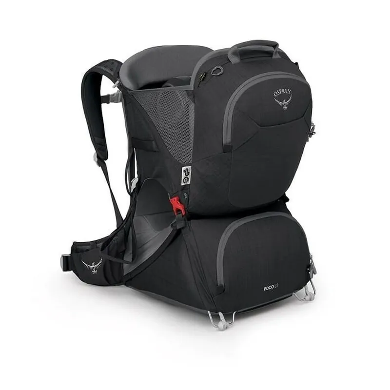 Mochila Portabebé Osprey Poco™ LT Tourist Carrier Negro + 0 Años (+ 0 Años)