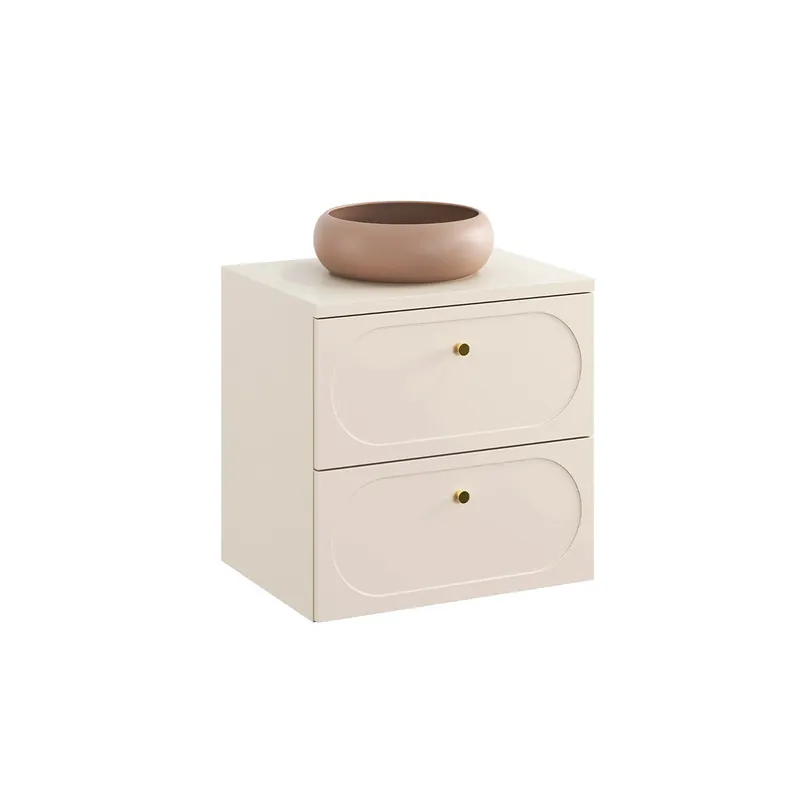 Mueble lavabo individual 60cm Sanae Beige arena - Baño