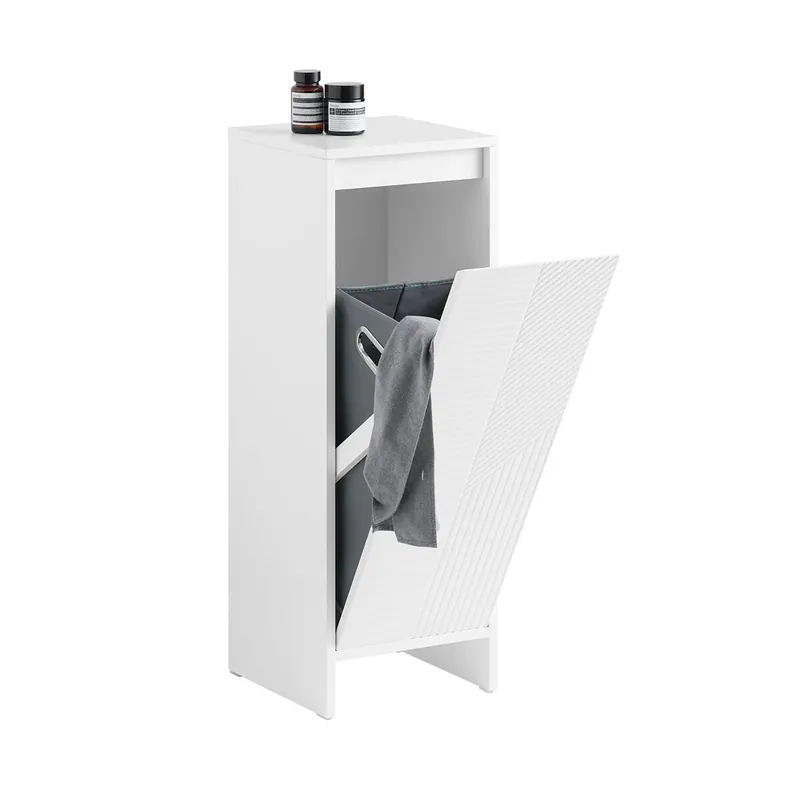 Mueble para Ropa Sucia Canasto BZR154-W SoBuy ES