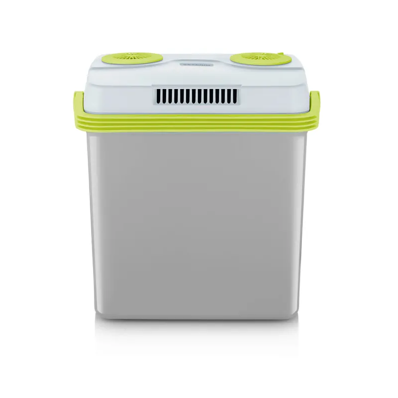 SEVERIN - Nevera portátil eléctrica con conexión USB, capacidad de 25 l, potencia 58 W, Color Gris / Verde TKB 2925