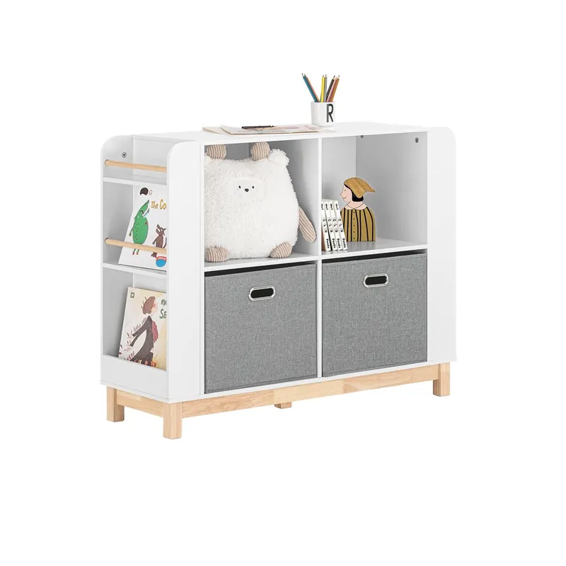 Organizador de Juguete Librería Infantil 6 Estantes SoBuy KMB85-W