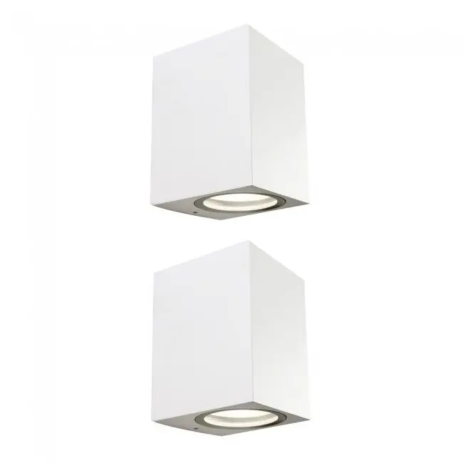 Pack 2 x Aplique de pared exterior Classic marca Wonderlamp - Decoración