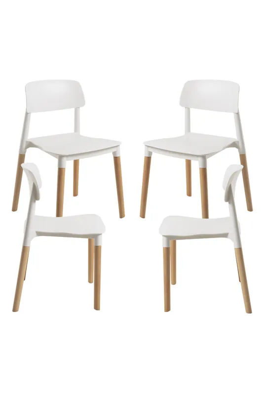 Pack 4 Sillas Estin - Beige