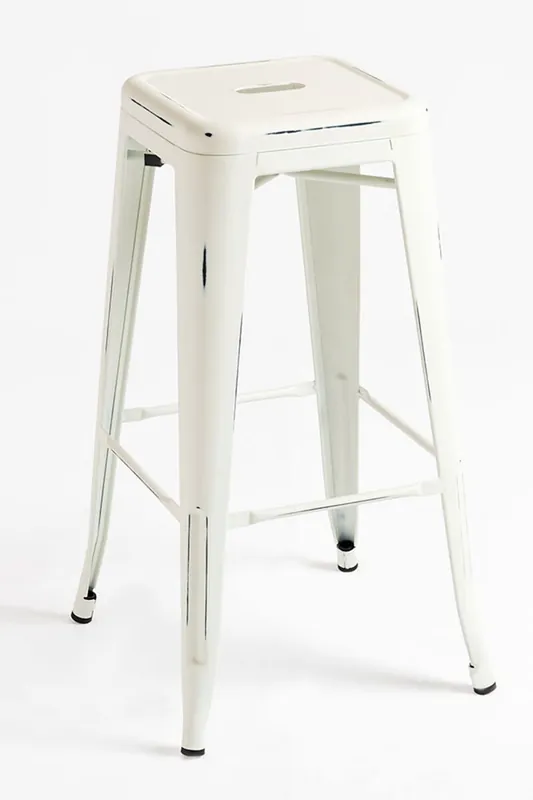 Pack 6 Taburetes Torix Vintage - Blanco vintage