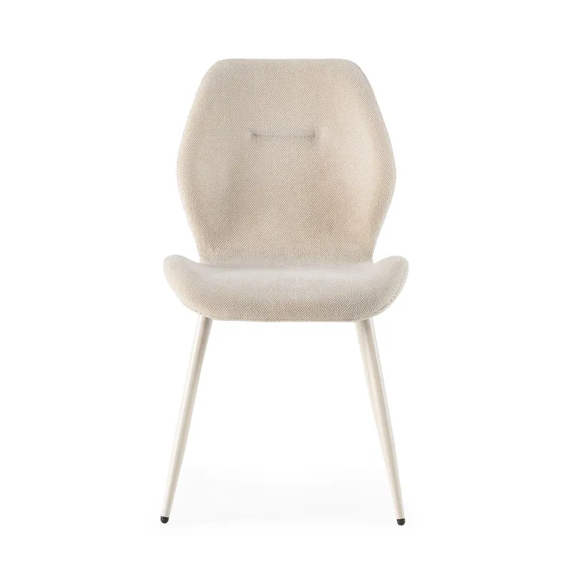 Pack de 4 sillas TANARA color crema - Muebles