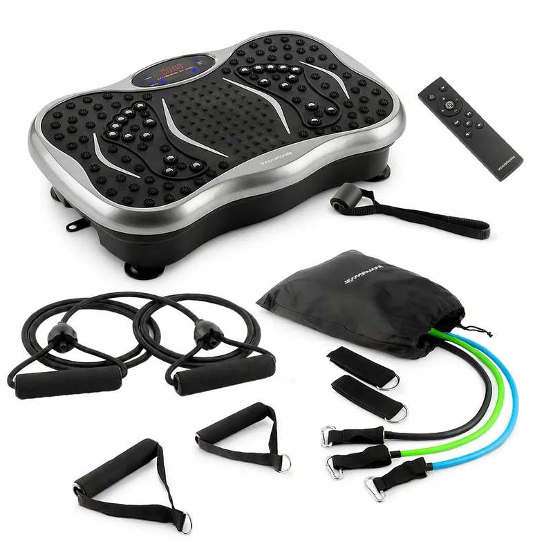 Pack Plataforma Vibratoria y Bandas de Resistencia InnovaGoods - Deporte