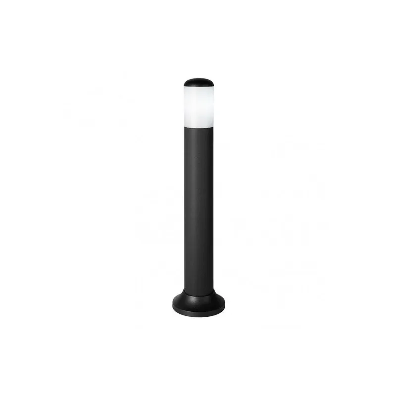 pilar exterior policarbonato color negro serie azafrã¡n 9.1cm - Decoración