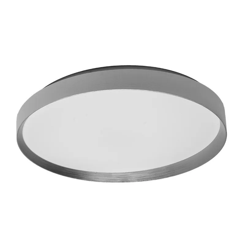plafon de techo metal color plata serie alora 50cm - Decoración