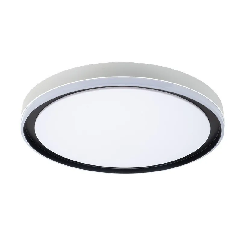 plafon de techo metal color blanco serie claribel 50cm - Decoración