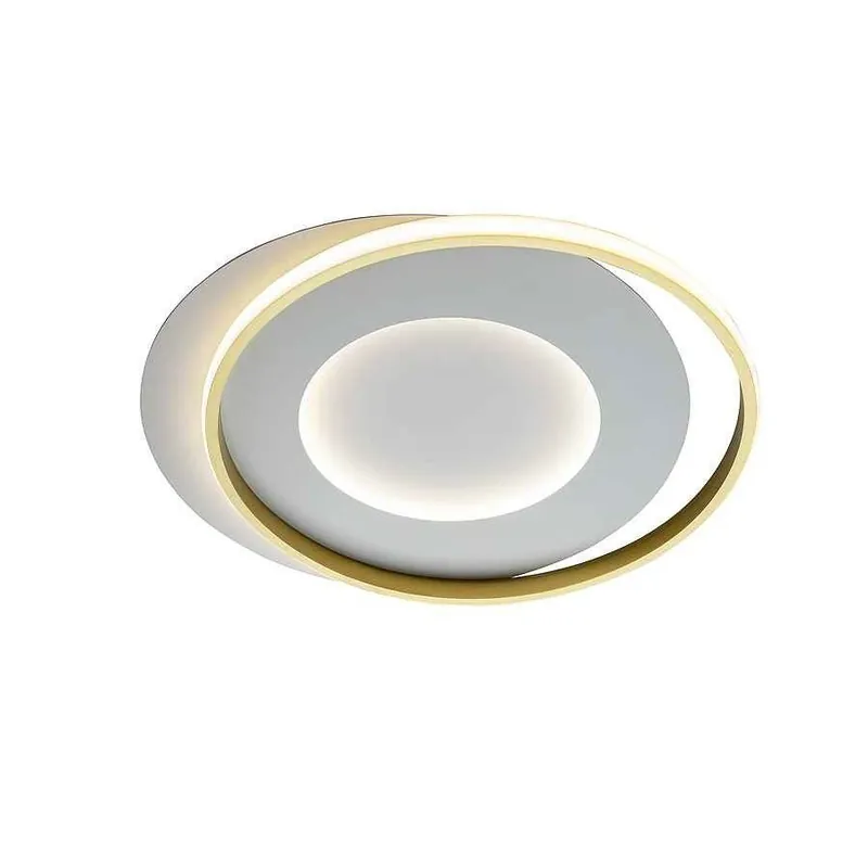plafon led aluminio color blanco serie limbos 58cm - Decoración