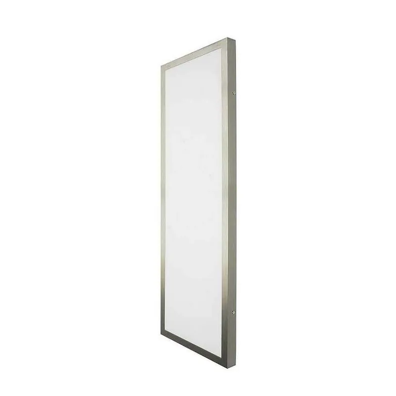 plafon led policarbonato color niquel serie plano 30cm - Decoración