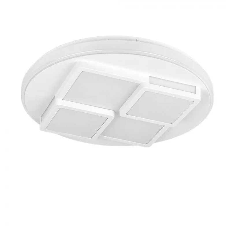 plafon metal color blanco serie lavi 49cm - Decoración
