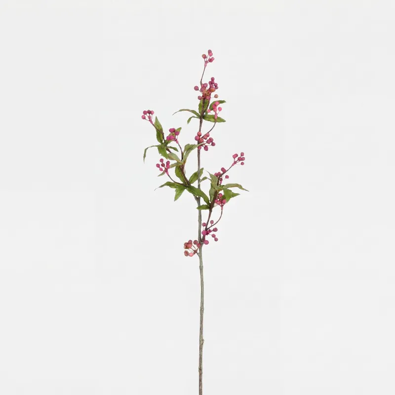 Planta artificial BERRYSPRAY purpura 71cm marca MICA DECORATIONS - Decoración