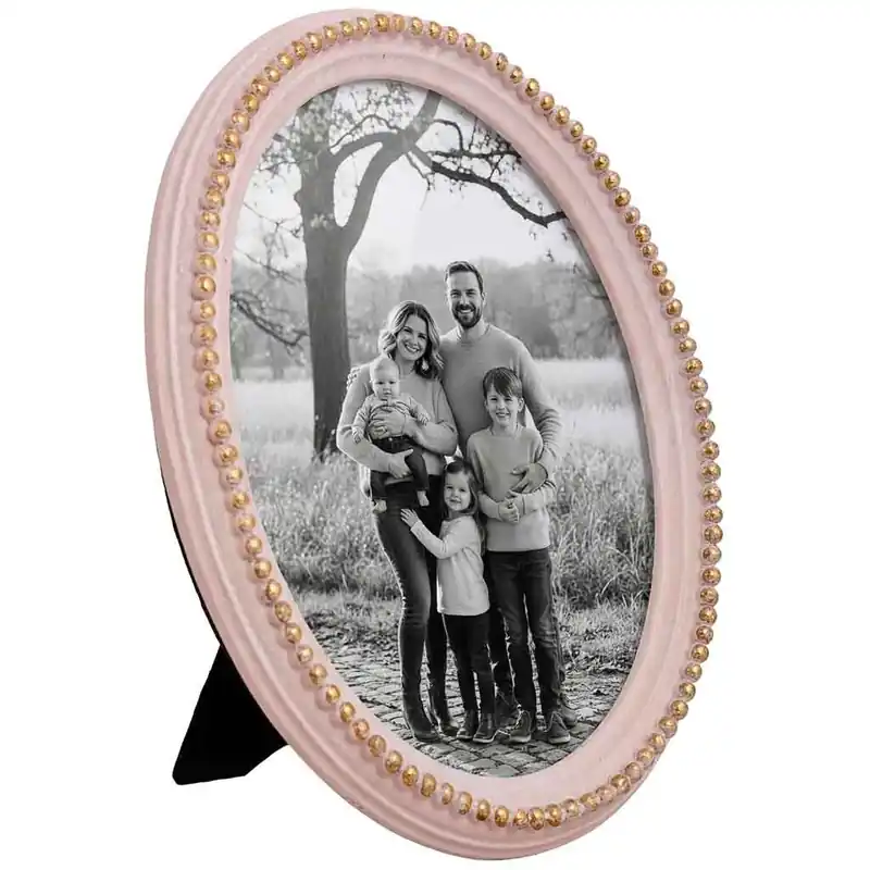 Porta fotos 13X18 rosa 15,3x2,1x20,1h cm - Decoración