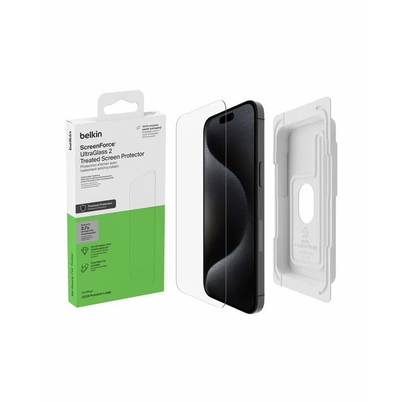 Protector de Pantalla para Móvil Belkin IPHONE 16 PRO MAX Apple - Electrónica