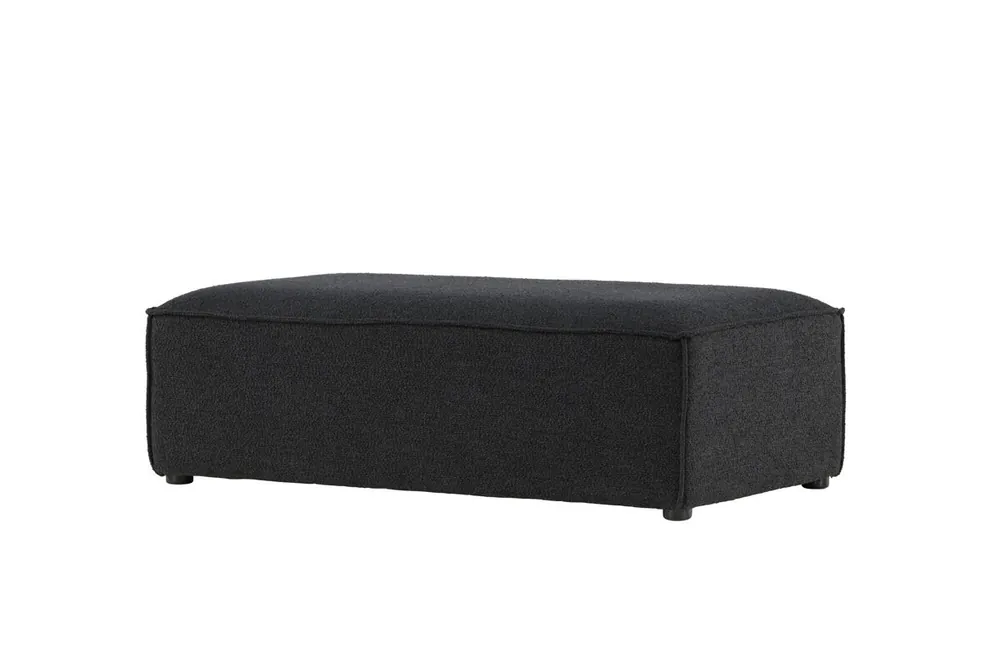Puf GILLHOLMEN 112x60x37 Negro - Sofás sillones puffs