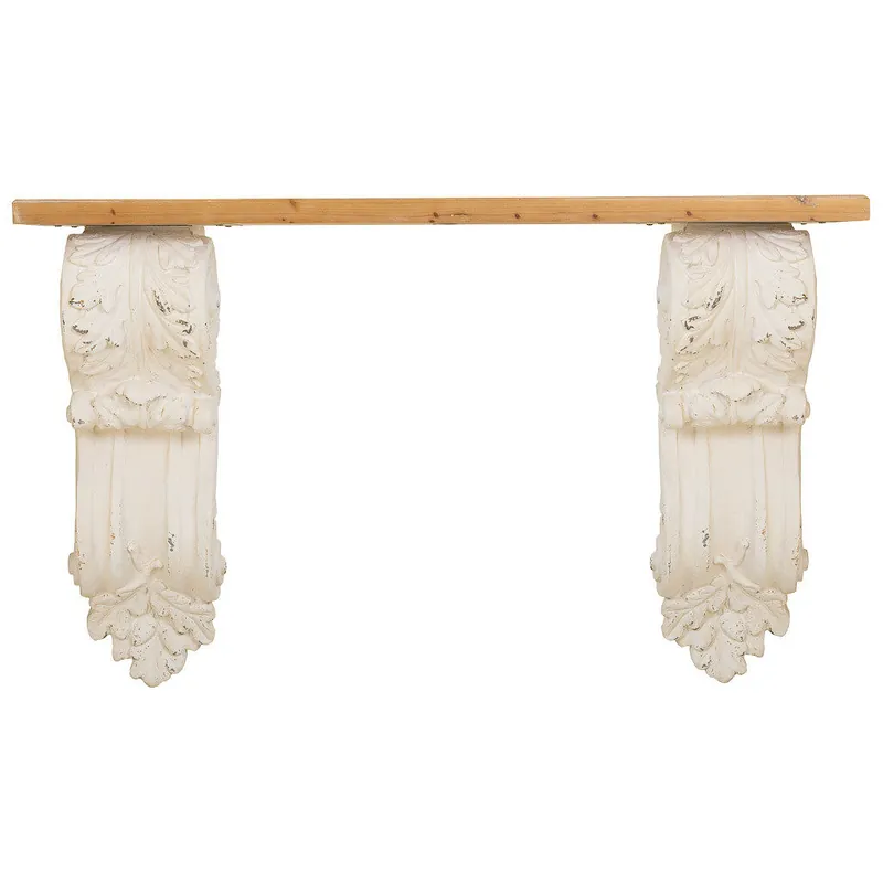 Recibidor en blanco, de dimensiones 153x32.5x93h cm - Muebles