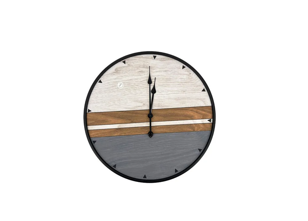 Reloj de pared IMOGEN 60x60x4cm CONFORAMA - Decoración