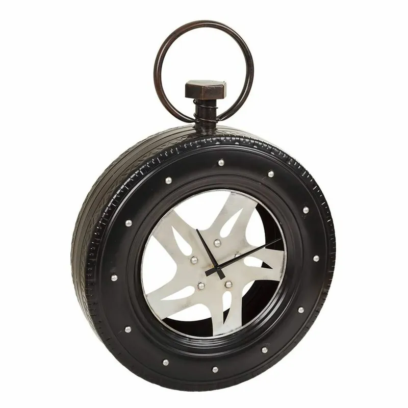 Reloj de Pared Alexandra House Living Marrón oscuro Metal 14 x 72 x 51 cm - Decoración