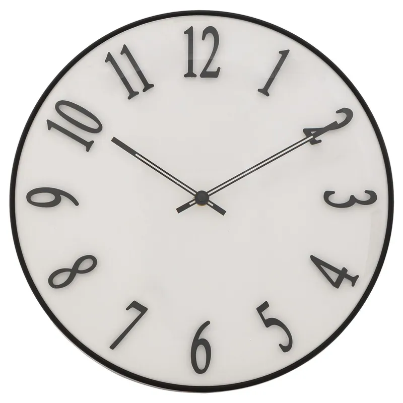 Reloj en relieve Edgar White - Decoración
