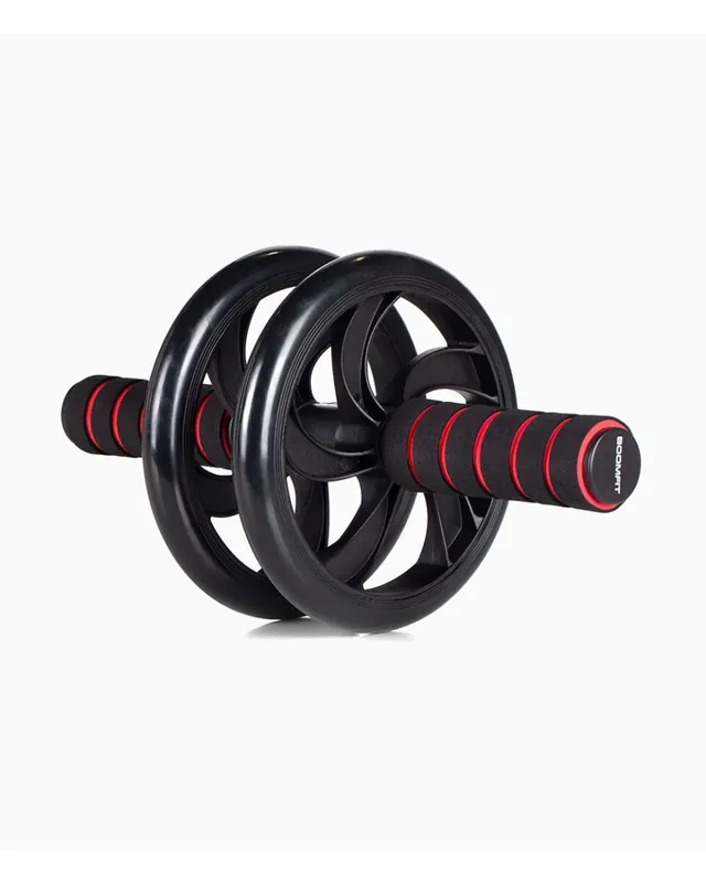Rueda Abdominal AB Wheel Negro - BOOMFIT