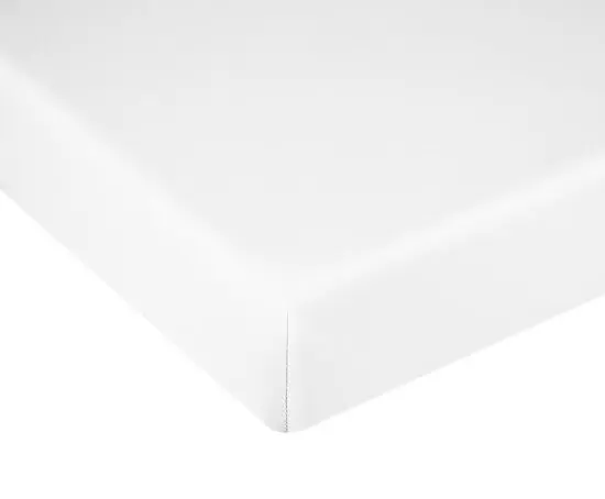 Sábana Bajera Ajustable Donegal Cama 90cm Blanco - Textil