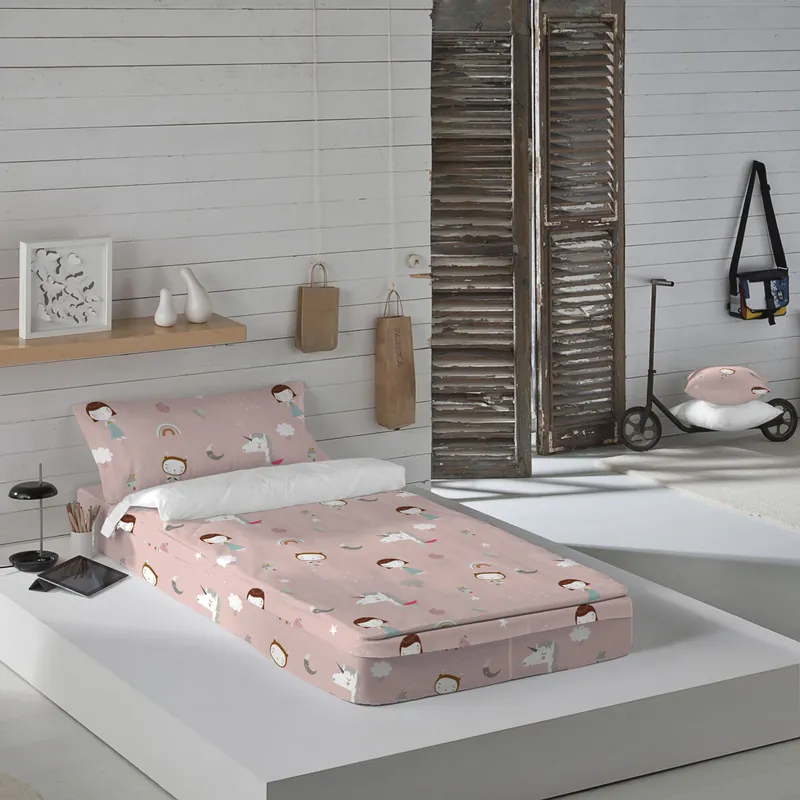 SACO NORDICO CON RELLENO UNICORN WHITE COOR CAMA 90 - Textil