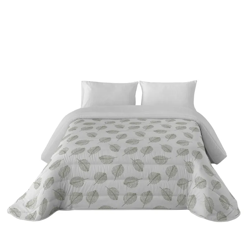 SANDAL - Edredón Nórdico Estampado - Acolchado de Gran Confort y Extrasuave - Gramaje 300 Gramos con Tacto Pluma - Cama 90 - JAHO SAGE