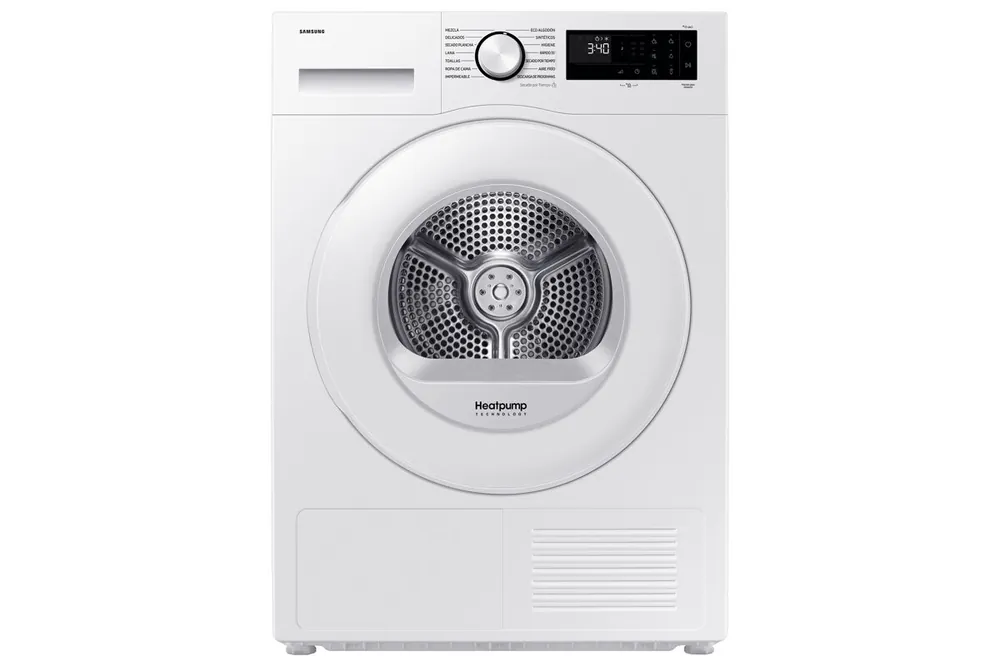 Secadora bomba de calor SAMSUNG DV90DG52A0TEEC 9 kilos blanco - Electrodomésticos