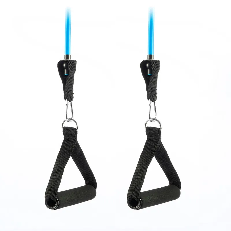 Set de Bandas de Resistencia con Accesorios y Guía de Ejercicios Tribainer InnovaGoods (pack de 3) - Deporte