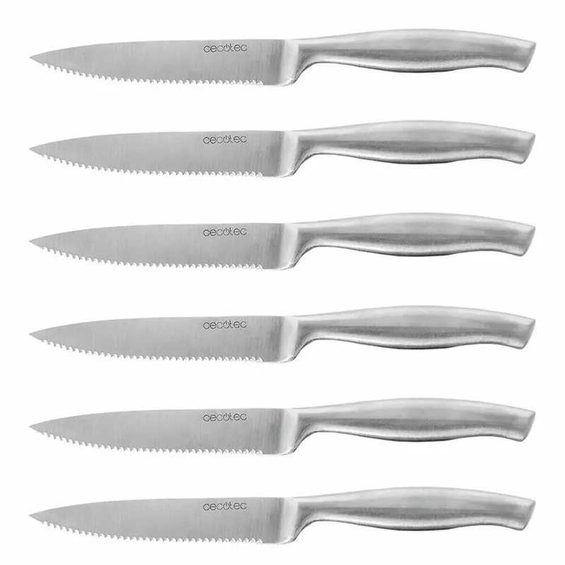 Set de Cuchillos Cecotec Set de cuchillos carne profesionales (6 pcs) - Cocina
