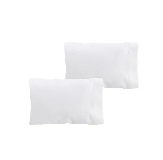 Set Dos Fundas de Almohada Donegal 70cm o Cama 135cm Blanco - Textil