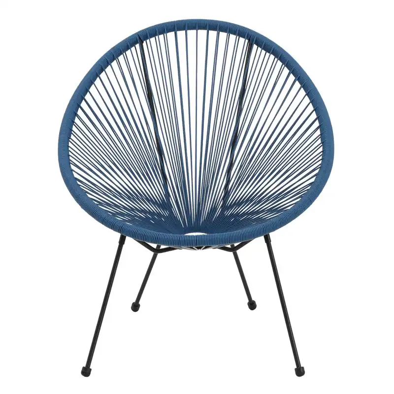 Silla jardín ACAPULCO IV color azul