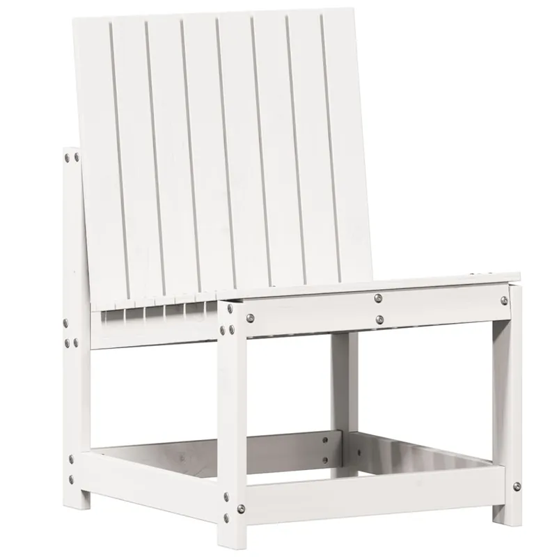 vidaXL Silla de jardín madera maciza Douglas 50,5x55x77 cm