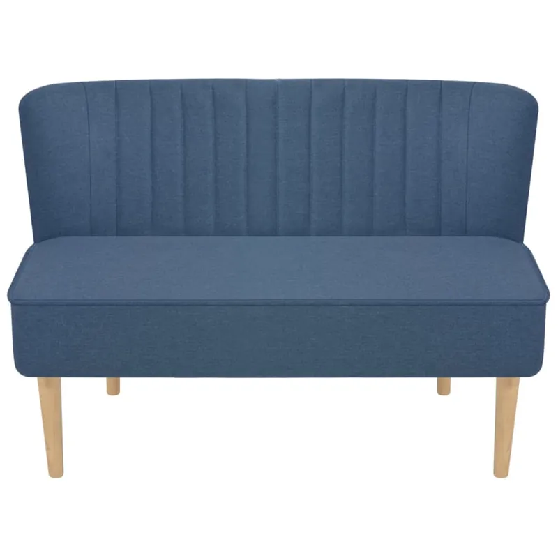 vidaXL Sofá de tela verde 117x55,5x77 cm - Sofás sillones puffs