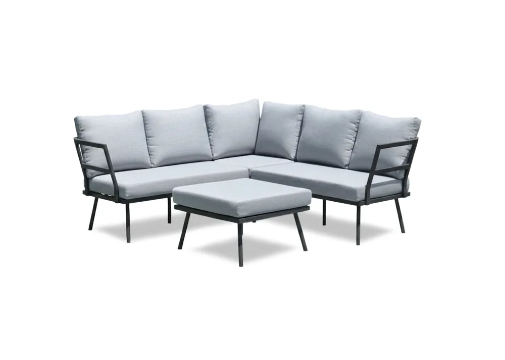 Sofa Rinconera Sony. Muebles de Jardin y Terraza, Gris - Jardín